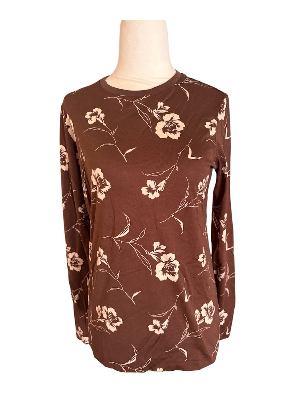 Ralph Lauren Purple Label long sleeve floral top